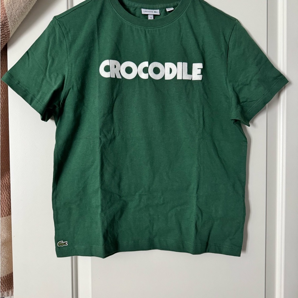 Lacoste Green Crocodile Tee